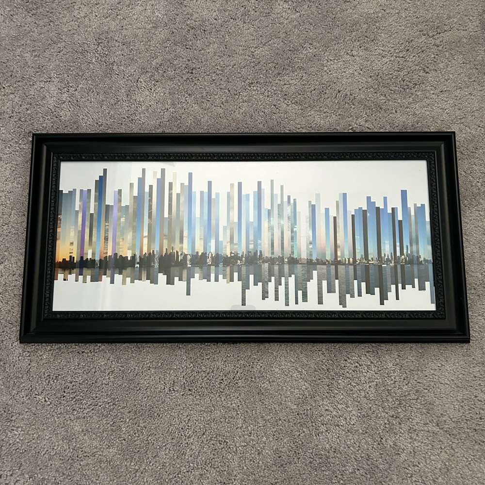Framed Print of New York Skyline Sunrises